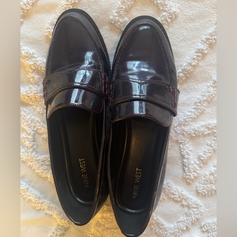 Nine West Women's Burgundy Loafers